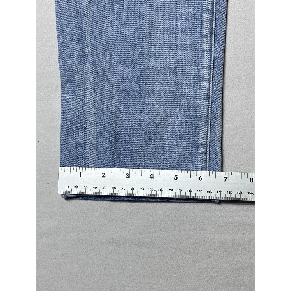 Pilcro Anthropologie Womens 27 Slim Boyfriend Jeans Distressed Light Wash - Picture 4 of 12